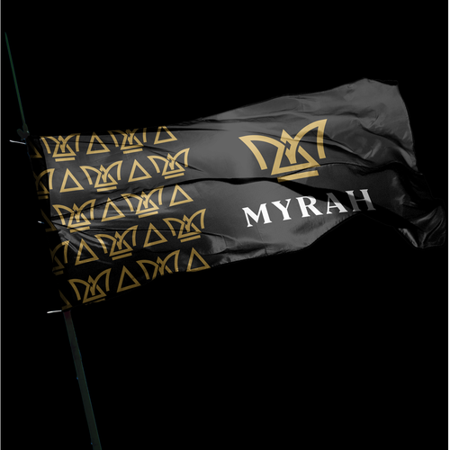 M brand with the title 'Logo Concept for MYRAH'