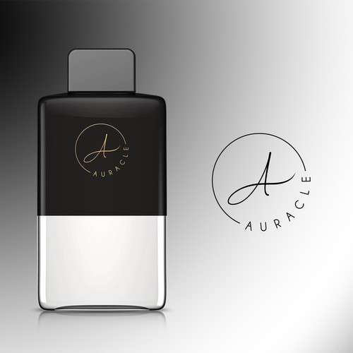 Perfume logo with the title 'Auracle logo'