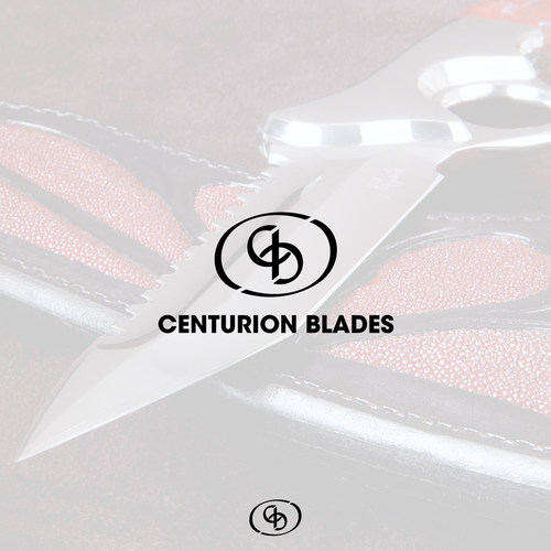 Blade design with the title 'Centurion Blades'