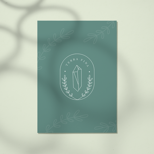 Poster logo with the title 'Logo for TerraFina'