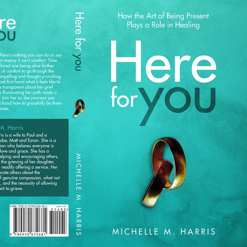 Kindle book cover with the title 'Here for you'