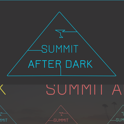 Merchandise logo with the title 'Cool party logo for easy merchandise branding'