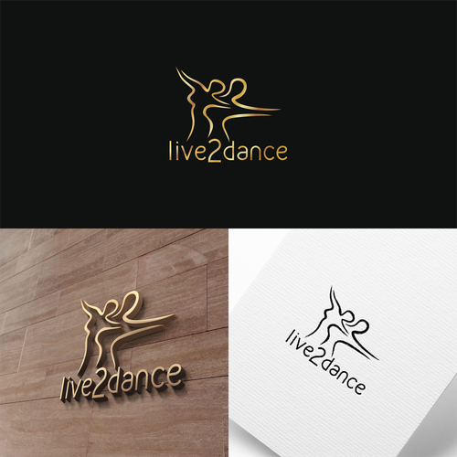 Dance logo with the title 'live2dance'