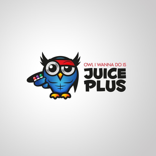 Pill logo with the title 'Juice Plus'