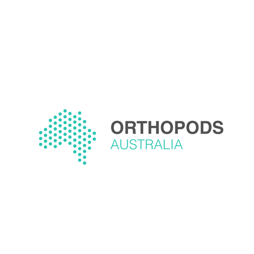 Orthopedic design with the title 'Orthopods Australia'