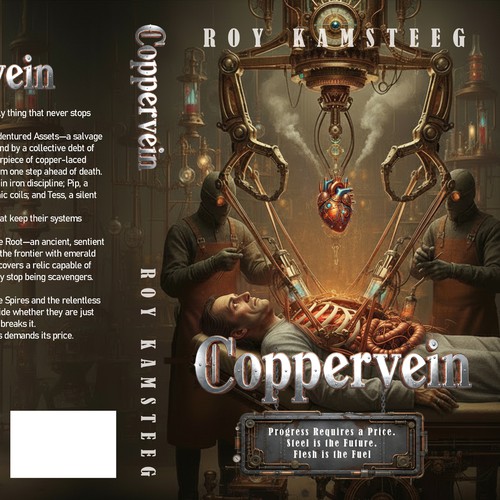 Book cover with the title 'cover design'