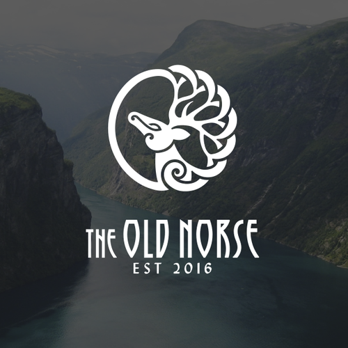 Stag design with the title 'The Old Norse'
