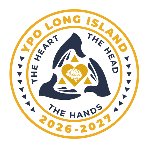 Hand design with the title 'The Heart, the Head and the Hands'