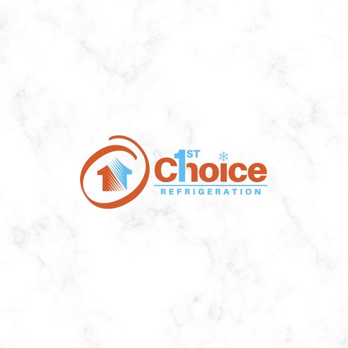 Cooler logo with the title '1st Choice Refrigeration'