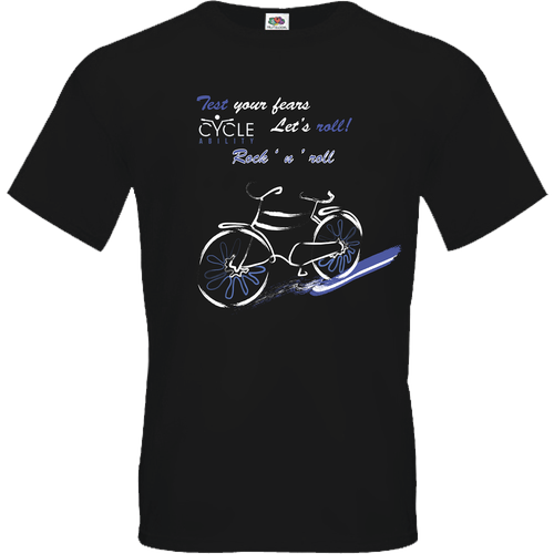 Bike t-shirt with the title 'T-shirt with the bike'