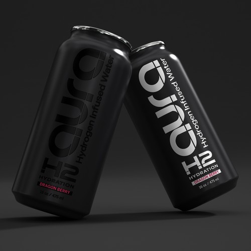 Label with the title 'H2 Aura Can – Concept Study'
