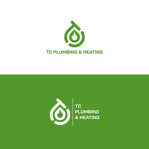 Plumbing design with the title 'TC '