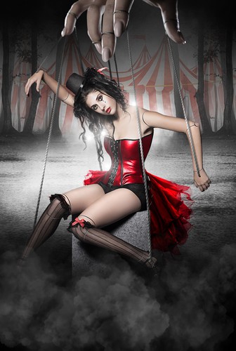 Fantasy design with the title 'circus'