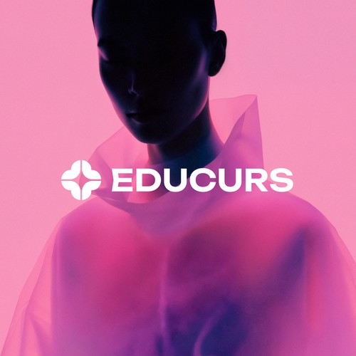 Education design with the title 'Modern logo for educational platform'