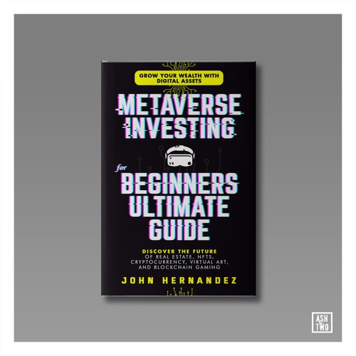 Technology book cover with the title 'Metaverse Investing for Beginners Ultimate Guide'