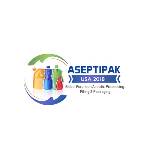 Packaging logo with the title 'Aseptipak'