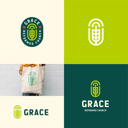 Grace logo with the title 'Grace Reformed Church Logo'