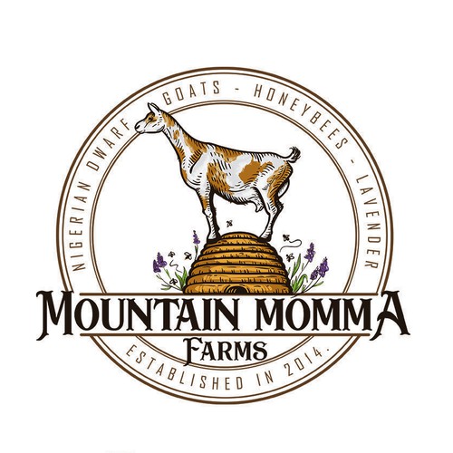 Milk logo with the title 'Mountain Momma'