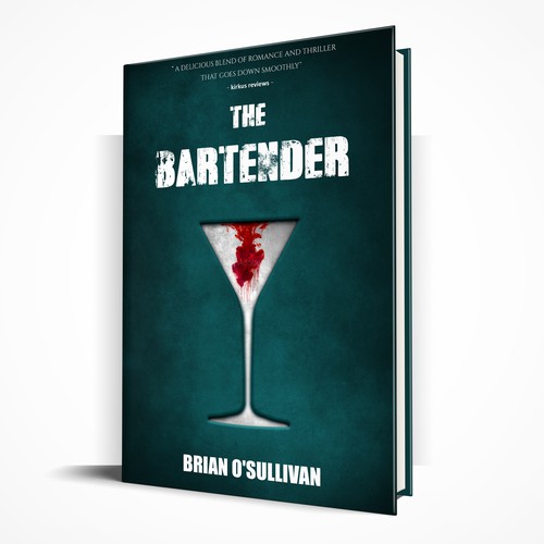 Bartender design with the title 'Book Cover'