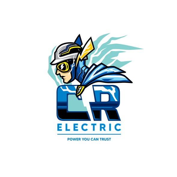 Electricity design with the title 'Electricity hero'