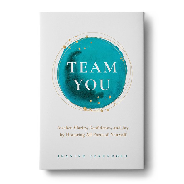 Turquoise design with the title 'Team You'