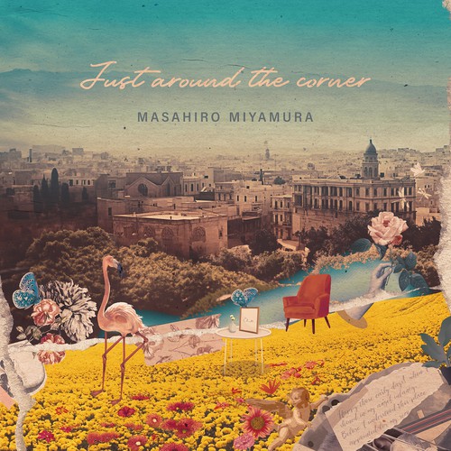 Collage design with the title 'Album cover'