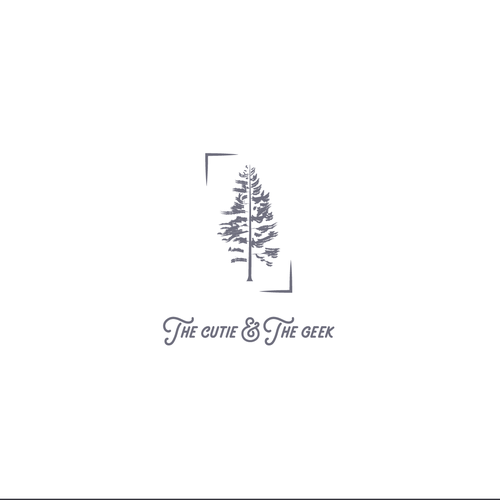 Frame design with the title 'Elegant but classic logo design proposal for outdoor photographer.'