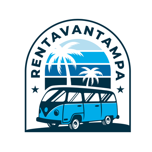 Florida logo with the title 'RentaVanTampa'