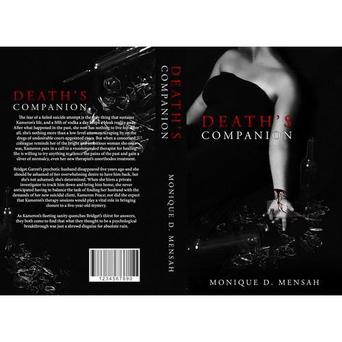 Death design with the title 'Death's companion.'