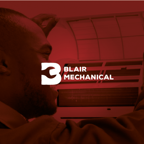 Powerful brand with the title 'Blair Mechanical'