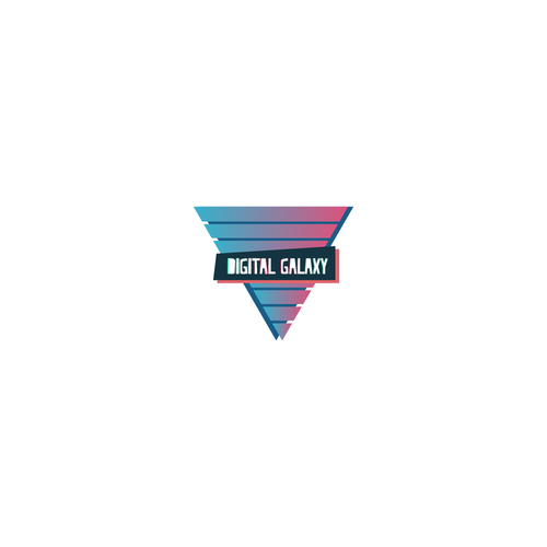 80s logo with the title 'Digital Galaxy'