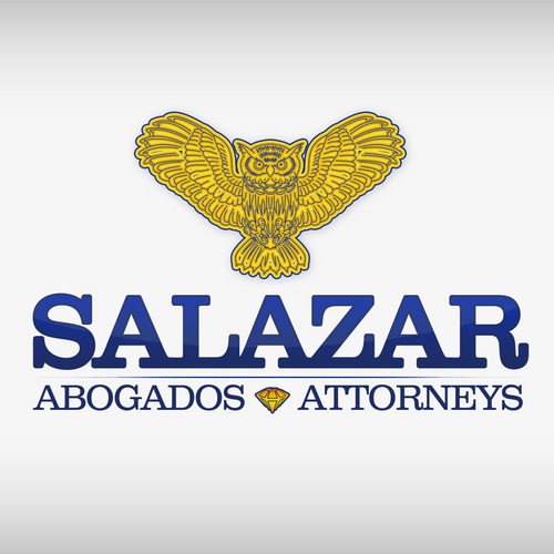 Justice logo with the title 'Create the next logo for Salazar   abogados / attorneys'