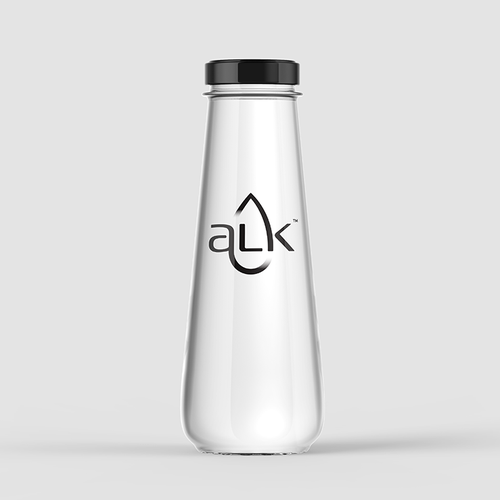 Water brand with the title 'Concept for an Alkaline Water Brand'