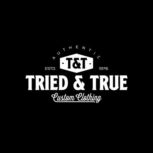 Badge t-shirt with the title 'Tried & True'