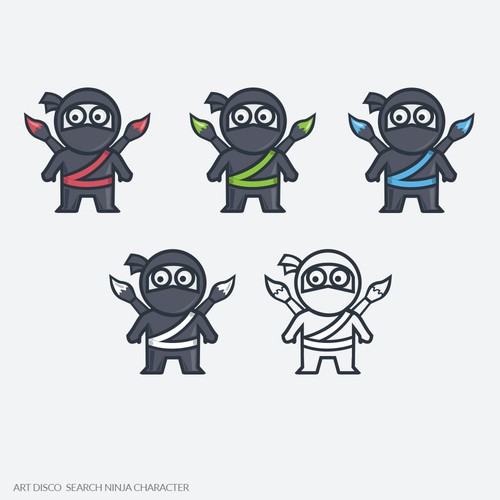 Art logo with the title 'Art ninja'