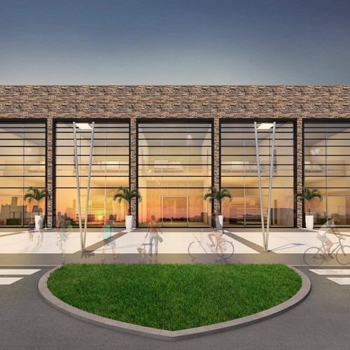 Showroom design with the title 'Showroom design'