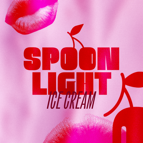 Ice cream brand with the title 'Spoon Light Ice Cream'