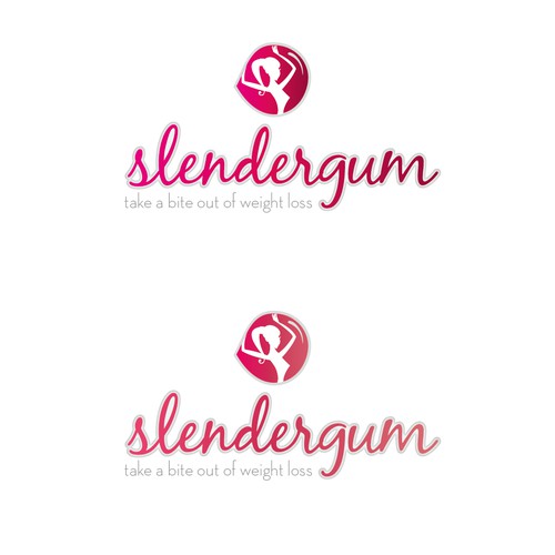 Fitness logo with the title 'Create the next logo for Slender Gum'