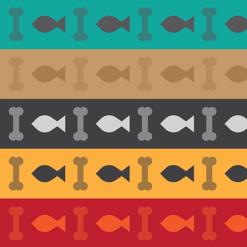 Seamless design with the title '(Entry) COLLAR for: New Collar Design 3'