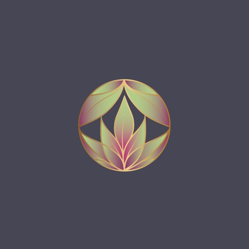 Lotus design with the title 'Lotus flower logo for High end supplement company'
