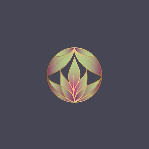 Wellness logo with the title 'Lotus flower logo for High end supplement company'