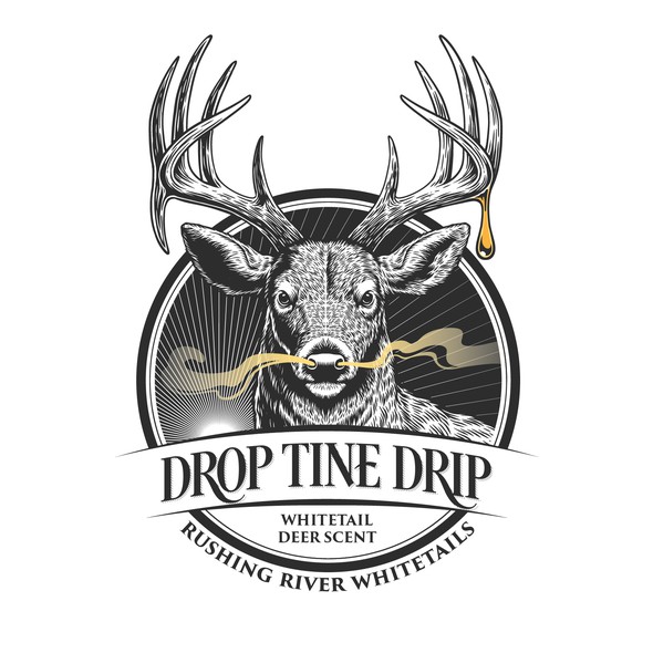 Hunting design with the title 'Super Awesome Hunting Logo design'