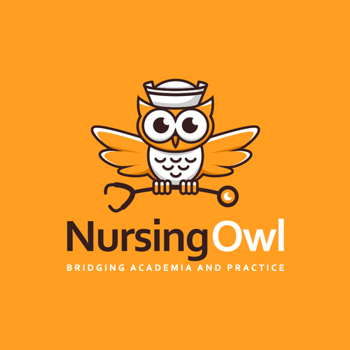Nurse logo with the title 'This owl needs a smart logo.'