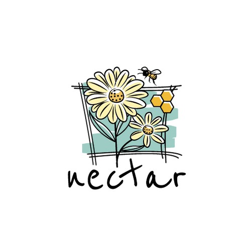 Commercial logo with the title 'Nectar Logo'