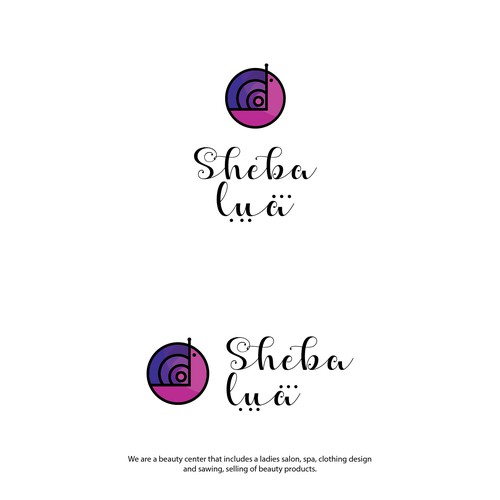 Spa brand with the title 'Iconic logo for a spa'