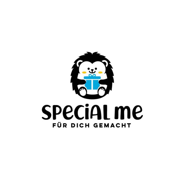 Hedgehog design with the title 'Special Me Logo'