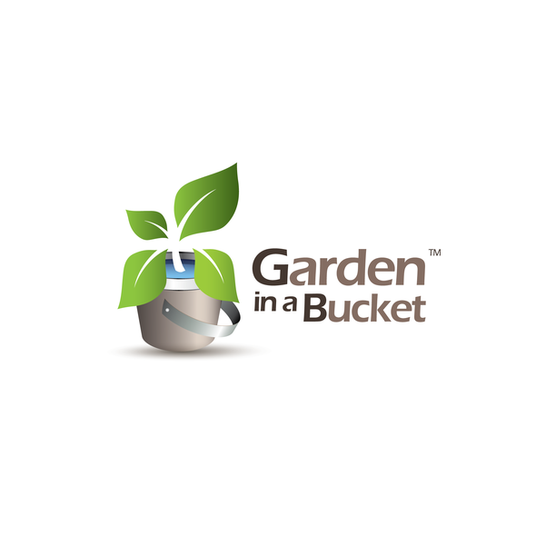 Eco design with the title 'Garden in a Bucket'
