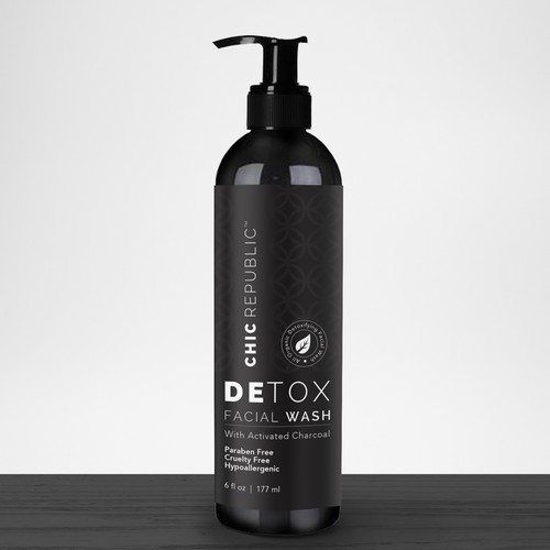 Beauty label with the title 'label contest'