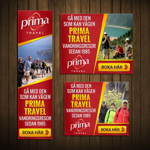 Google Ads design with the title 'Set of Banners'