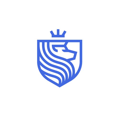 Crown design with the title 'Minimalist Line-Art Design for Growing Private Christian School'